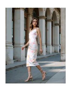 Tie-Dye One Shoulder Dress