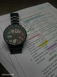 Rotating Wheel Watch ⌚