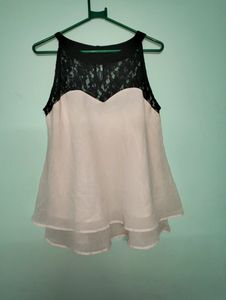 Sweetheart Neck Net Top 👀✨