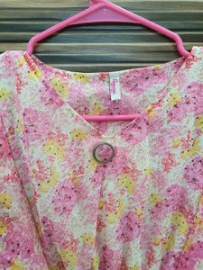 Floral Chiffon Dress