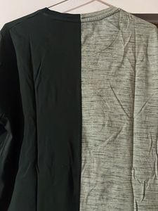 Over Sized Half Tshirt