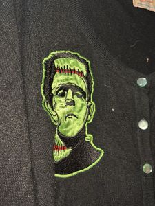 y2k Frankenstein Cardigan