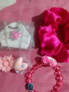 Pink Accessory Bundle