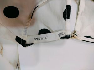 Polka Dot Korean Top
