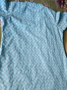 ChickenKari Blue Kurta