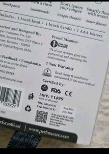 Perfora Electric Tooth Brush