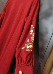 Maroon Top For Girl Or Woman 40 Bust