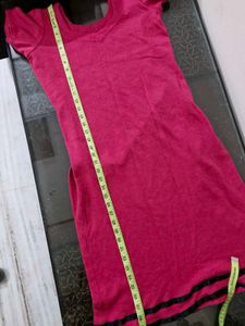 Pink Woolen Kurti