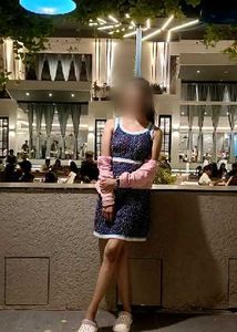 Blue Polka Dot Dress