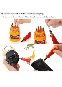 Screwdriver With 31 Attachments
