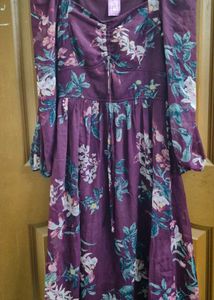 Floral Print Midi Dress