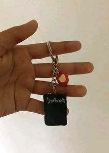 Death Note Anime Keychain 🍎 🖤