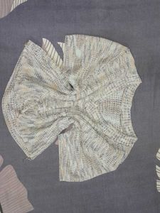 Abstract Knit Top