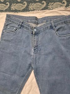 Light Blue Skinny Fit Jeans | 36