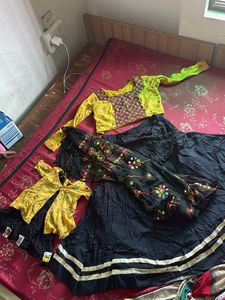 mother daughter navrtri choli