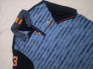 Striped Polo T-Shirt