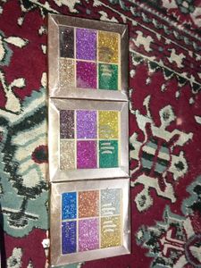 M&M 6 Colour Glitter Eyeshadow