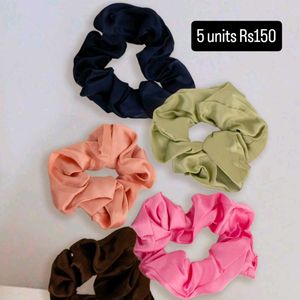 Scrunchies - Set of 5