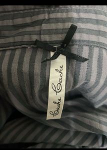 Shein Shirt Oversized &amp; Striped Fitted