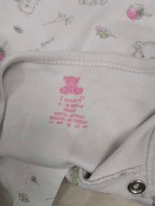 Cute Bunny Print Romper
