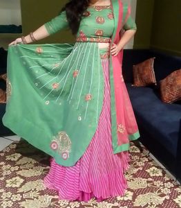 Beautiful Hand Work Indo Western