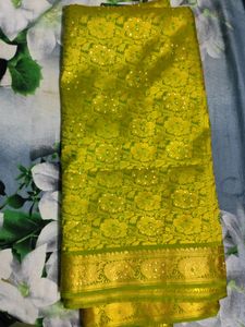 Bridal Saree With Blouse Piece