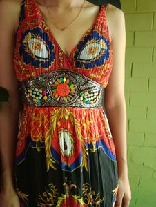 Colorful Maxi Dress