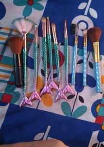 Mermaid Makeup Brushes
