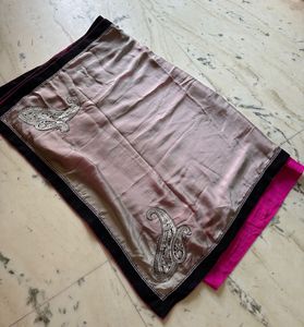 New Shaded Saree - Combination Of Two Cool