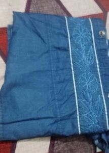 Denim Tunic Top
