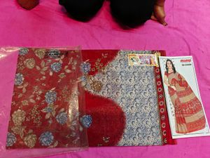 Elegant Floral Saree