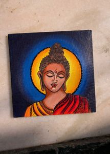 Mini Buddha Canvas Art Painting