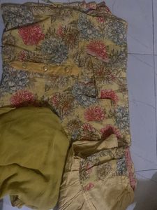 Floral Print Salwar Kameez