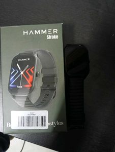 HAMMER Stroke 1.96" Calling Smart Watch with Stron