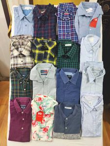 Men 16 Premium Branded Shirts Combo
