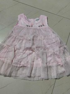 Pink Frock 3-6 Months