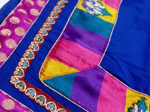 Pure Cotton Kurti Ke Sath Wedding Saree Free