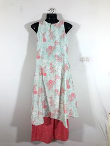Floral Print Kurta Set
