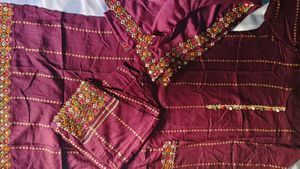 Elegant Purple Saree