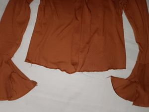 Lettuce Trim Frill Top