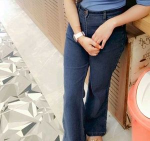 Flared Jeans 👖wasit 30 High Waisted Comfortable