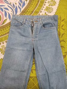 Vintage Light Wash Flare Jeans