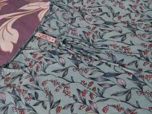 Floral Print Tie-Neck Top