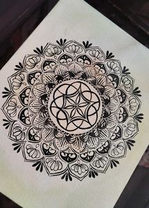 Canvasborad Mandala Art