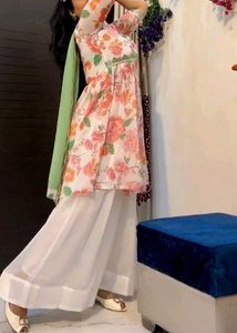 Floral Sharara Set