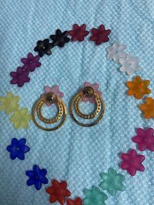 Floral Earrings &amp; Charms