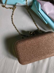 Sparkling Gold Evening Clutch