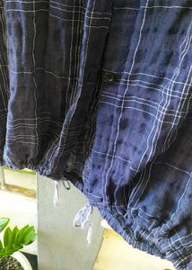 Plaid Button-Up Top