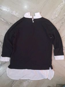 Stylish Black &amp; White Top.