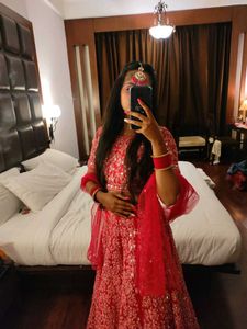 Rani Pink Lehenga For Wedding